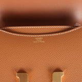 Hermes Constance 18 Gold Epsom Gold Hardware