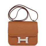 Hermes Constance 18 Gold Epsom Palladium Hardware