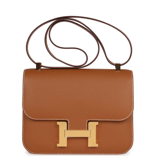 Hermes Constance 1-24 Gold Epsom Gold Hardware
