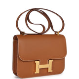 Hermes Constance 1-24 Gold Epsom Gold Hardware