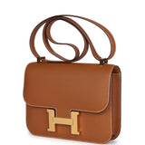 Hermes Constance 1-24 Gold Epsom Gold Hardware