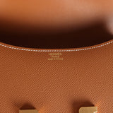 Hermes Constance 1-24 Gold Epsom Gold Hardware