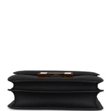 Pre-owned Hermes Constance 24 Black Epsom Gold Hardware