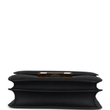 Pre-owned Hermes Constance 24 Black Epsom Gold Hardware