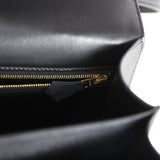 Pre-owned Hermes Constance 24 Black Epsom Gold Hardware