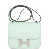 Hermes Constance 18 Vert Peppermint Swift Palladium Hardware