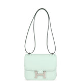 Hermes Constance 18 Vert Peppermint Swift Palladium Hardware