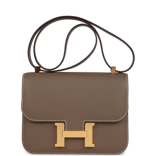 Hermes Constance 1-24 Etoupe Epsom Gold Hardware