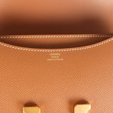 Hermes Constance 18 Gold Epsom Gold Hardware