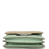 Hermes Constance 18 Vert D’Eau and Trench Matte Alligator Palladium Hardware