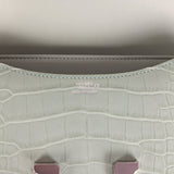 Hermes Constance 18 Vert D’Eau and Trench Matte Alligator Palladium Hardware