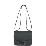 Hermes Constance 18 Gris Misty Epsom Lacquered Palladium Hardware