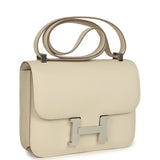 Hermes Constance 1-24 Craie Epsom Palladium Hardware