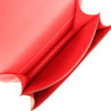 Hermes Constance 18 "Dancing Flowers" Rouge De Coeur Embroidered Swift Palladium Hardware