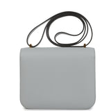 Hermes Constance 18 Bleu Glacier Epsom Gold Hardware