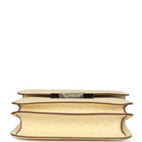 Hermes Constance 18 Vanille Ostrich Palladium Hardware