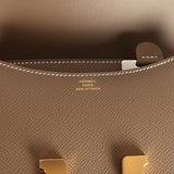 Hermes Constance 18 Etoupe Epsom Gold Hardware
