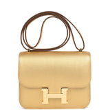 Hermes Constance 18 Dore Chevre Chamkilight Permabrass Hardware