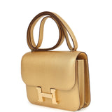Hermes Constance 18 Dore Chevre Chamkilight Permabrass Hardware