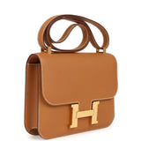 Hermes Constance 1-24 Gold Epsom Gold Hardware