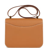 Hermes Constance 1-24 Gold Epsom Gold Hardware