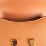Hermes Constance 1-24 Gold Epsom Gold Hardware