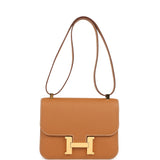 Hermes Constance 1-24 Gold Epsom Gold Hardware