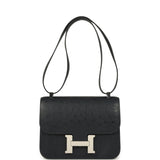 Hermes Constance 1-24 Caban Ostrich Palladium Hardware - Thumbnail View 6