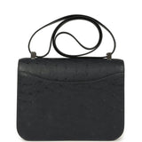 Hermes Constance 1-24 Caban Ostrich Palladium Hardware - Thumbnail View 4