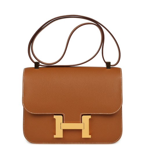 Hermes Constance 1-24 Gold Epsom Gold Hardware