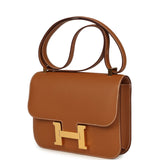 Hermes Constance 1-24 Gold Epsom Gold Hardware