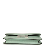 Hermes Constance Elan Vert D'Eau Matte Alligator Palladium Hardware