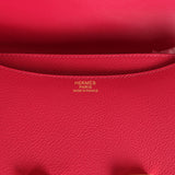 Hermes Constance 24 Rose Mexico Evercolor Gold Hardware