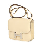 Pre-owned Hermes Constance 18 Nata Epsom Palladium Hardware
