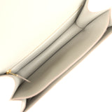 Pre-owned Hermes Constance 24 Gris Perle Evercolor Gold Hardware