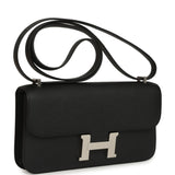 Hermes Constance Elan Black Epsom Palladium Hardware - Thumbnail View 2