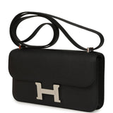 Hermes Constance Elan Black Epsom Palladium Hardware - Thumbnail View 5