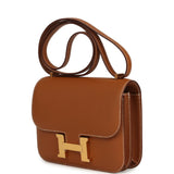 Hermes Constance 18 Gold Epsom Gold Hardware