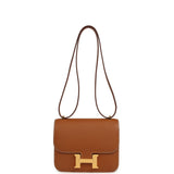 Hermes Constance 18 Gold Epsom Gold Hardware
