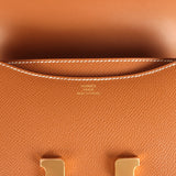 Hermes Constance 18 Gold Epsom Gold Hardware