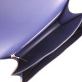 Hermes "Au Bout Du Monde" Constance 24 Bleu Zellige, Bleu Encre, Bleu Nuit, Vert Anglais, Shiny Alligator, Chevre, Swift, Sombrero, Box, Lacquered Palladium Hardware