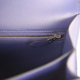 Hermes "Au Bout Du Monde" Constance 24 Bleu Zellige, Bleu Encre, Bleu Nuit, Vert Anglais, Shiny Alligator, Chevre, Swift, Sombrero, Box, Lacquered Palladium Hardware