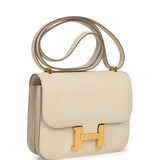 Hermes Constance 18 Craie Epsom Gold Hardware - Thumbnail View 2