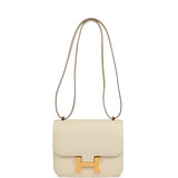 Hermes Constance 18 Craie Epsom Gold Hardware - Thumbnail View 7