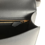 Hermes Constance 1-24 Black Epsom Gold Hardware