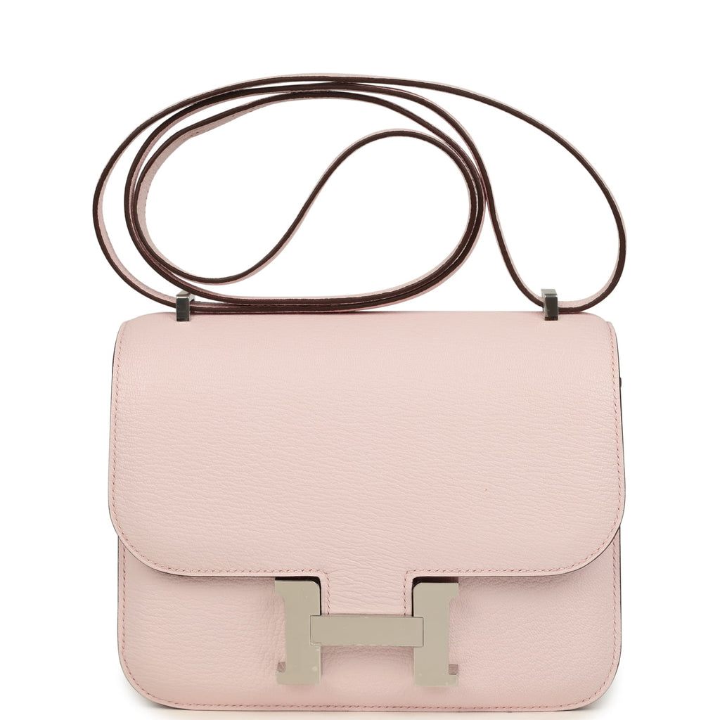 HERMES✴︎専用ページ✴︎ Hermes Constance 18 Rose Darling Chevre Mysore Palladium Hardware