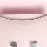Hermes Constance 18 Rose Darling Chevre Mysore Palladium Hardware - Thumbnail View 8
