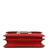 Hermes Constance 18 Rouge Radieux Epsom Lacquered Palladium Hardware - Thumbnail View 6