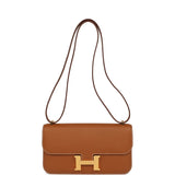 Hermes Constance Elan Gold Epsom Gold Hardware - Thumbnail View 7