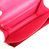 Pre-owned Hermes Constance 24 "Marble Silk" Rose Mexico Swift Palladium Hardware - Thumbnail View 9